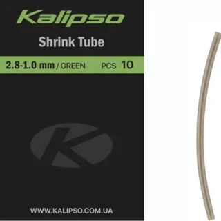 Трубка Kalipso Shrink tube 2.8-1.0mm(10)green