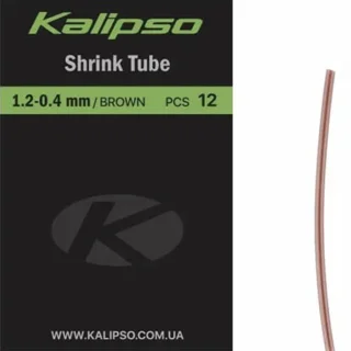 Трубка Kalipso Shrink tube 1.2-0.4mm(12)brown