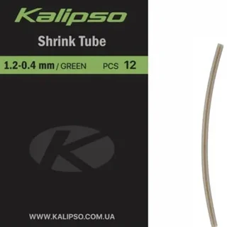 Трубка Kalipso Shrink tube 1.2-0.4mm(12)green