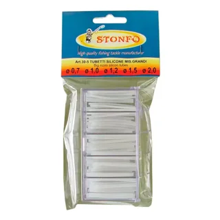 Кембрик силиконовый Stonfo 30-6 Match Silicone Float Sleeves диам. 0.2-0.3-0.5-0.7-1.0mm