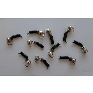 Мормишка вольфрамова True Weight &quot;Гвоздешарик&quot; гвоздик d2,0мм кулька срібло, паєтка Вага: 0.56 г