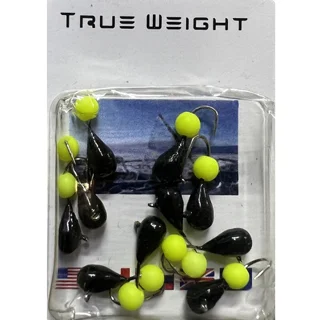 Морм. Вольф.&quot;Крапля&quot; Ядрене Око Жовтий Неон d4,0мм Вага: 1.00 г №119