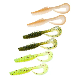 Твистер Veduta Mad Twist 2.6&quot; 6шт #M1 (06, 12, 30)