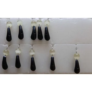 Вольфрамова мормишка, &quot;Уралка&quot;, з &quot;Котячим оком&quot;, Ø 3 мм,  0,60±0,02g №13