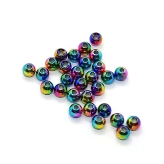 В- головки Strike Tungsten Beads - Rainbow [колірной] Вага~ 0.80 г