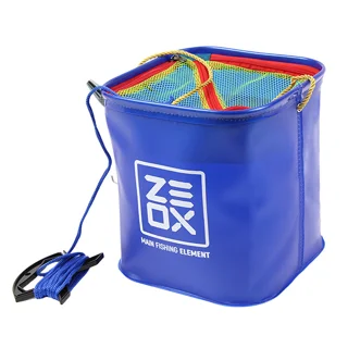 Відро Zeox Bucket With Rope and Mesh 15L