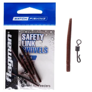 Вертлюжок Flagman Flat Feeder № 4, 5 шт