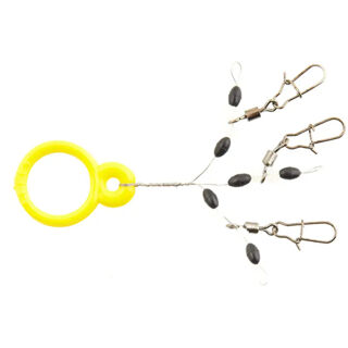 Вертлюжок с застежкой Feeder Concept FC905-001M + стопоры (3шт/уп)