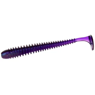 Виброхвост Flagman Mystic Fish 3'' #0531 Violet/Pearl White (за 1шт)