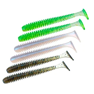 Виброхвост Veduta Zander Worm 3&quot; 6шт #M3 (02, 03, 18)