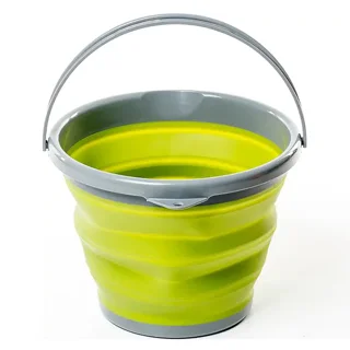 Відро складане силіконове Tramp 10L olive