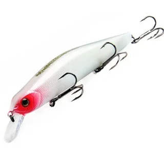 Воблер Bearking Orbit 130SP колір I White Red ( Вага:26.7г Заглиблення:1.2-1.8 м ) - (Orbit)