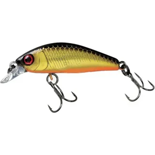 Воблер Jackall Chubby Minnow 35mm 2.3g HL Gold &amp; Black (Заглиблення: 0.5 м)