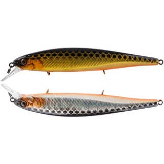 Воблер Jackall MagSquad 115SP 115mm 16.0g HL Gold &amp; Silver Black  Заглиблення, м: 1.5