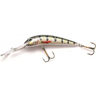 Воблер Jaxon HS Ferox DR  8cm колір OK, вага 13g загл. 3,0-6,0m плав. DR  (Bandit)