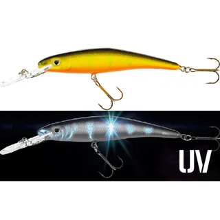 Воблер Jaxon HS Stynka UV  9cm колір OT, вага 8g загл. 1,5-3,5m  плав. DR