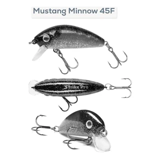 Воблер Strike Pro Mustang Minnow 45F 4.1г 630V