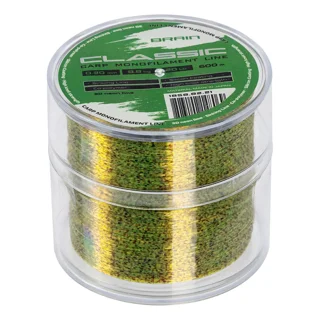 Волосінь Brain Classic Carp Line (3D neon lime) 600m 0.30mm 20lb 8.8kg