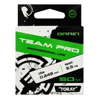 Леска Brain Team Pro 50m (clear) 0.243mm 5.5kg