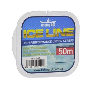 Волосінь Fishing ROI ICE LINE d=0.13mm 1.5kg 50m