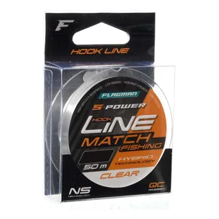 Волосінь Flagman S-Power Hook Line New Clear 50м 0,14mm 50m