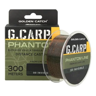 Волосінь GC G.Carp Phantom 300м 3D Invisible 0.32мм