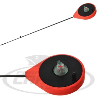 Вудка зимова Flagman Балалайка піна-sport карбон лавсанові вставки червона