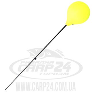 Вудка зимова Flagman &lt;Балалайка&gt; пiна, стеклопласт. хлист жовта