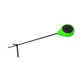 Зимова вудка Балалайка пiна (пластик хлист, пiдстав.) довж-23,0см. d шпулі-36,4мм. вага-18,5г. зел