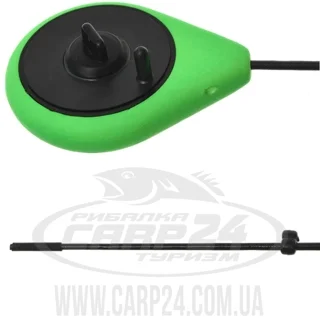 Вудка зимова &lt;Балалайка&gt; пiна-sport, склопласт. хлист, капрон. фіксатор, змазка до -30 зелена