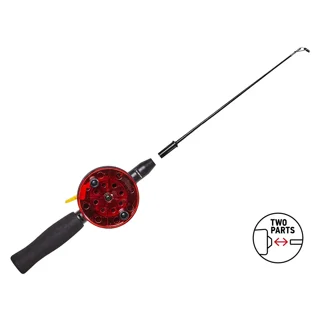 Удочка зимняя разборная с катушкой Lucky John LDR 40см