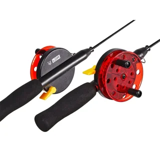 Удочка зимняя разборная с катушкой Lucky John LDR 40см