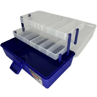 Ящик SOLARIS #009Т прозорий верх 2 полки