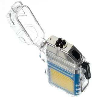 Запальничка електронна + Ліхтар з акумулятором Flagman Lighter + lamp (warm light)