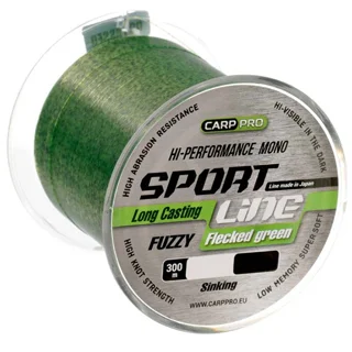 Жилка Carp Pro Sport Line Flecked Green 300м 0.335мм
