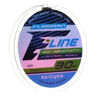Жилка Flagman F-Line Ice Crystal 30 м, 0,14 мм
