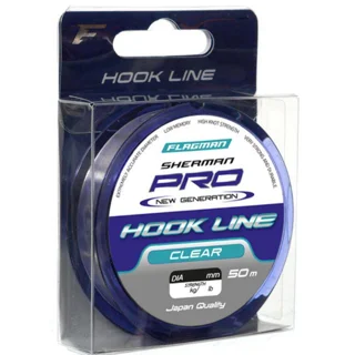 Жилка Flagman Sherman Pro Hook Line New Generation 0,230mm 50m Clear