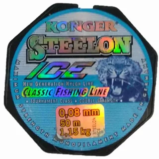 Жилка KONGER Steelon ICE Classic 0.10mm/50m/1,70kg