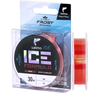 Жилка моно зимова Salmo Elite ICE FORMULA Wine Red  0,10 / 30м  (червона) (інд.уп)