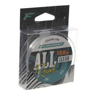 Леска Flagman All Round Fishing-Line 100м Clear 0.22мм
