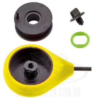 Зимова вудка-балалайка Salmo Sport 24см (жовта)