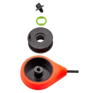 Удочка зимняя-балалайка Salmo Spor 24см (красная)