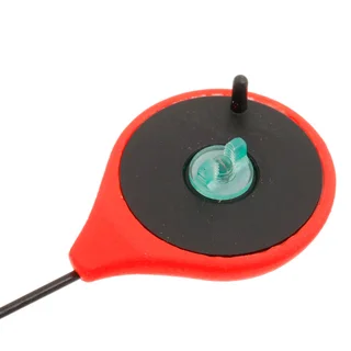 Зимний удильник Flagman Балалайка с пенопластовой ручкой красный