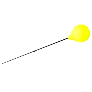 Зимний удильник Flagman Балалайка с пенопластовой ручкой желтый