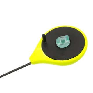 Зимний удильник Flagman Балалайка с пенопластовой ручкой желтый