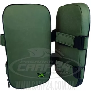 Зимові наколінники на блискавці хакі (19х33х3см)